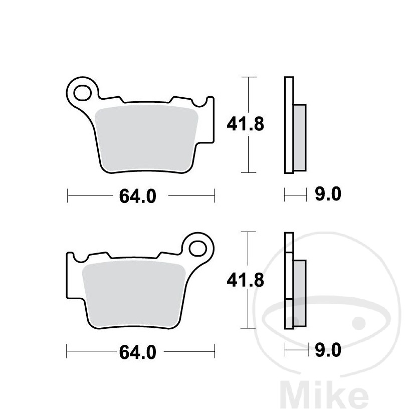 1000_mcb_743lGzeE1a5CJ0XG Bremsklotz Sinter RSI TRW Alternative: 7320302