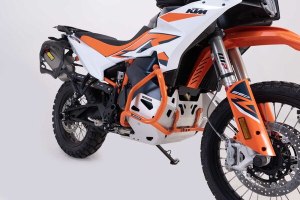 Sturzbügel Orange. KTM 790 Adv/R (19-21), 890 Adv/R (20-22).
