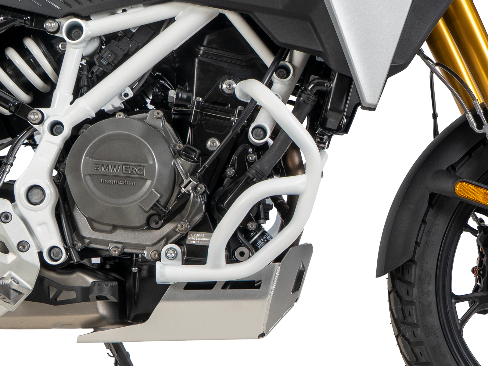 Motorschutzbügel weiß für BMW F 450 GS (2026-)