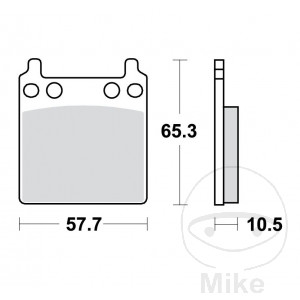 Bremsklotz Standard TRW Alternative: 7326143