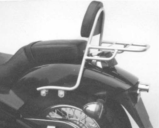 Sissybar mit Gepäckträger chrom für Honda VT 600 C (1988-2000) (Bitte Baujahr angeben)