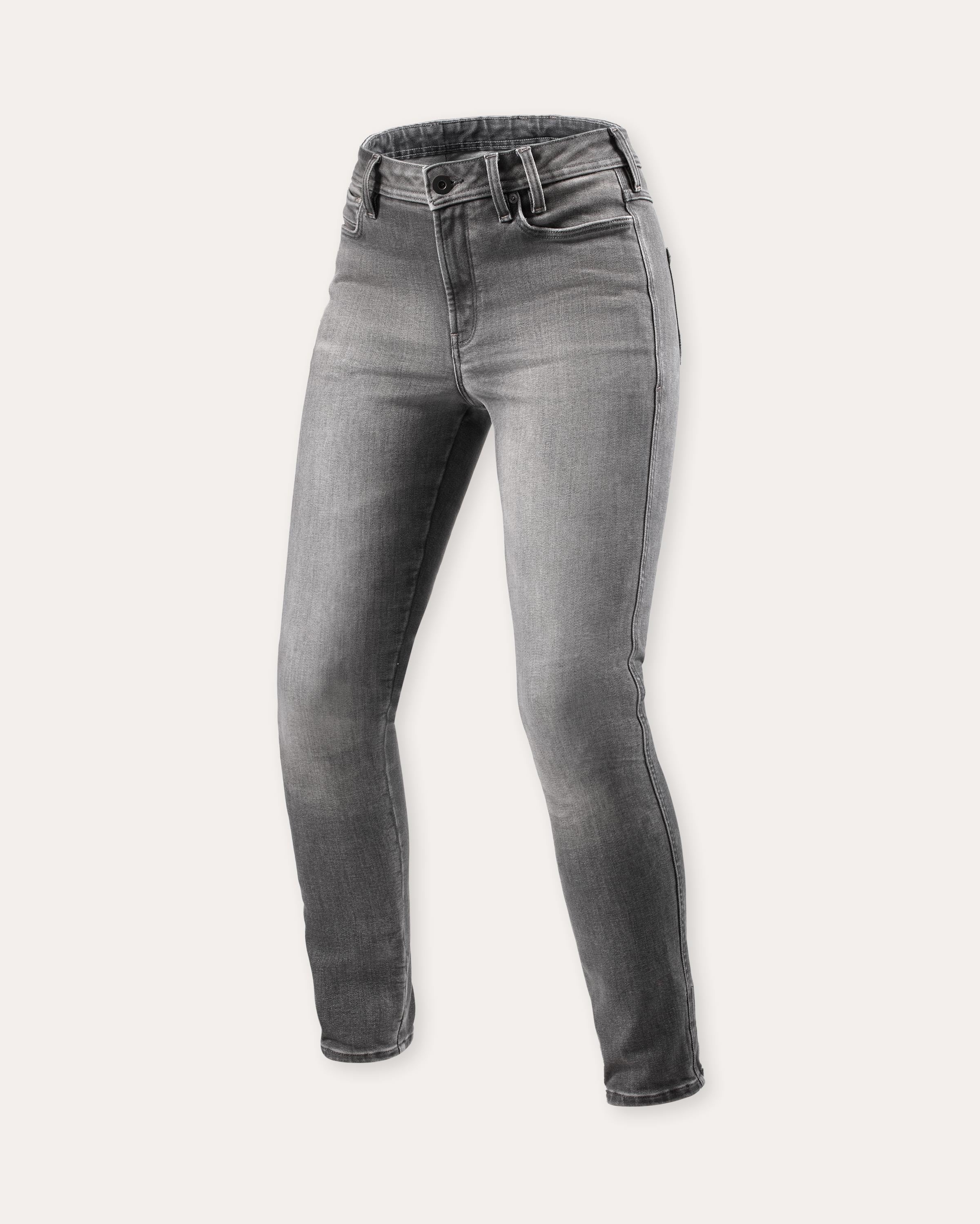 Jeans Shelby 3 Skinny Ladies Mittelgrau Used 26 L30