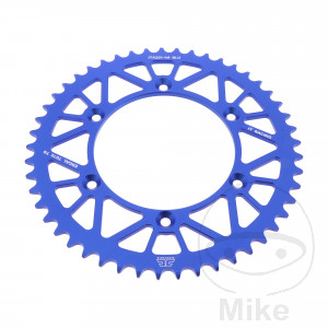 Alu-Kettenrad 49Z Teilung 520 blau JT Innendurchmesser 130 Lochkreis 150
