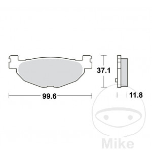 Bremsklotz Sinter Scooter TRW Alternative: 7323082