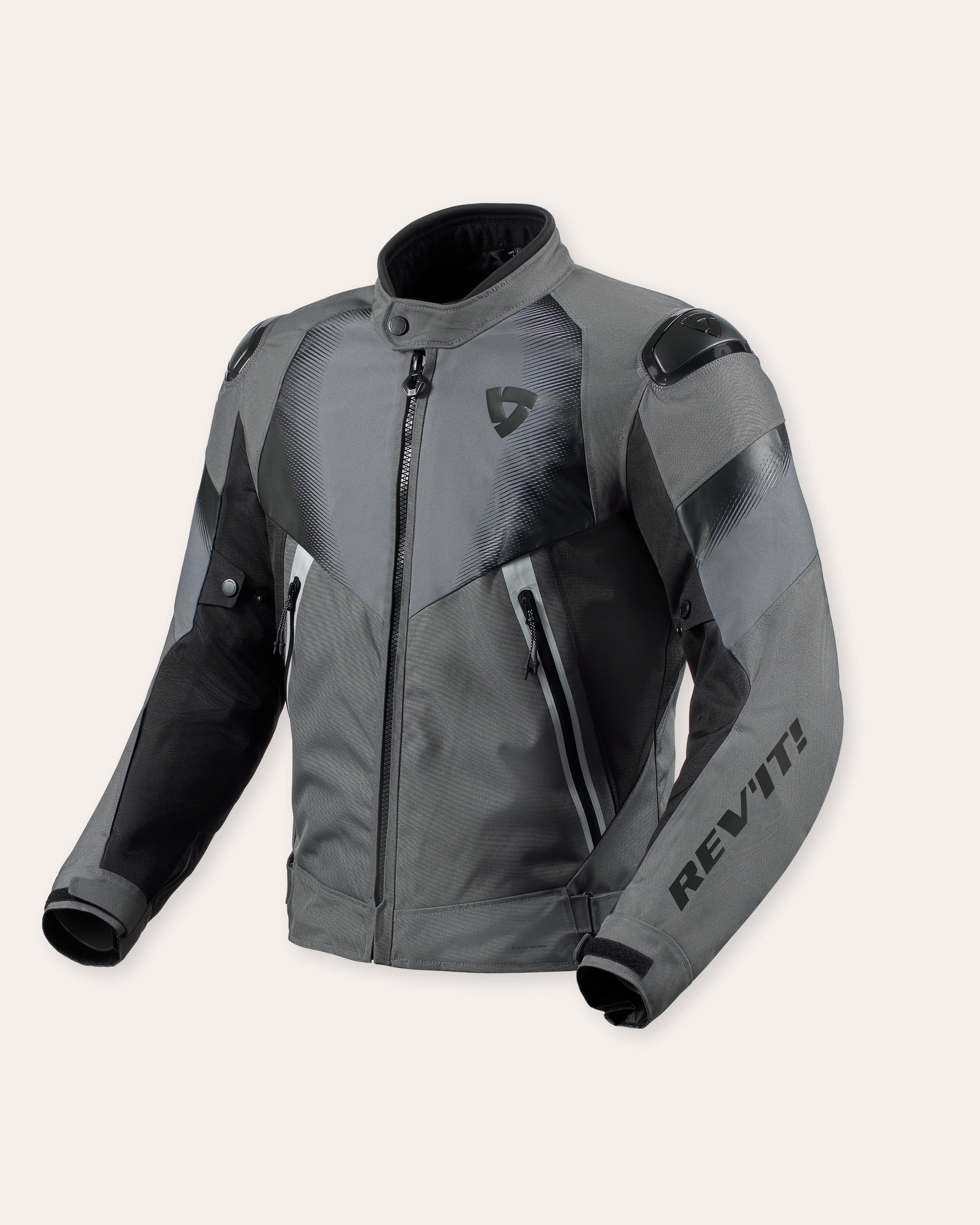 Jacke Control H2O Grau-Schwarz S Standard