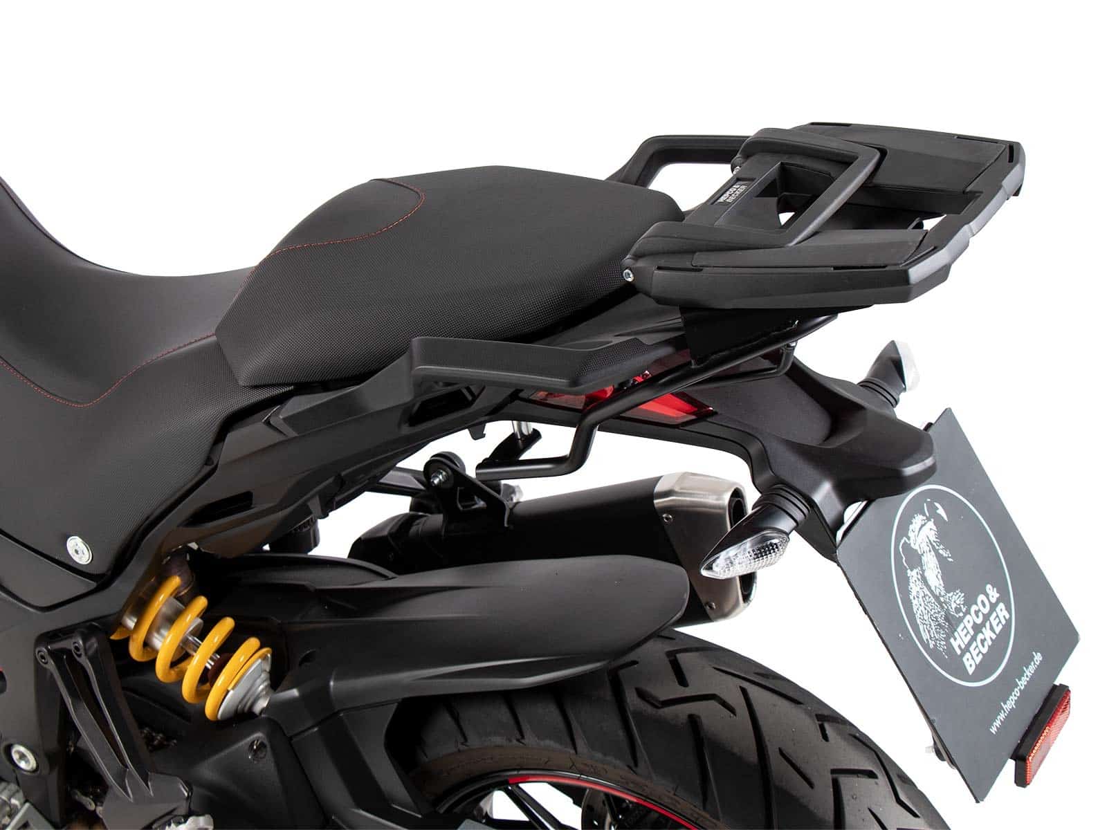 Easyrack Topcaseträger schwarz für Ducati Multistrada 1260 Enduro (2019-2021)