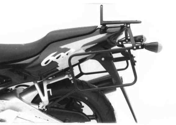 Rohrgepäckbrücke Topcaseträger schwarz für Honda CBR 600 F (1997-1998)