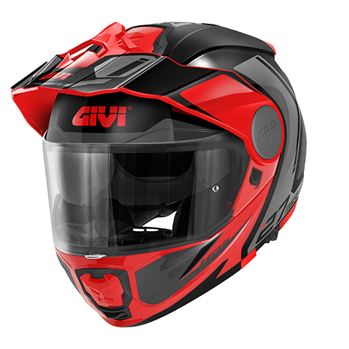 HPS X.27 TOURER GRAPHIC - Gr. 61/XL - schwarz / rot