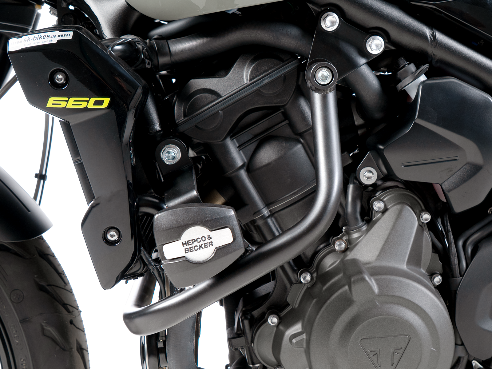 Motorschutzbügel inkl. Protectionpad schwarz für Triumph Trident 660 (2026-)