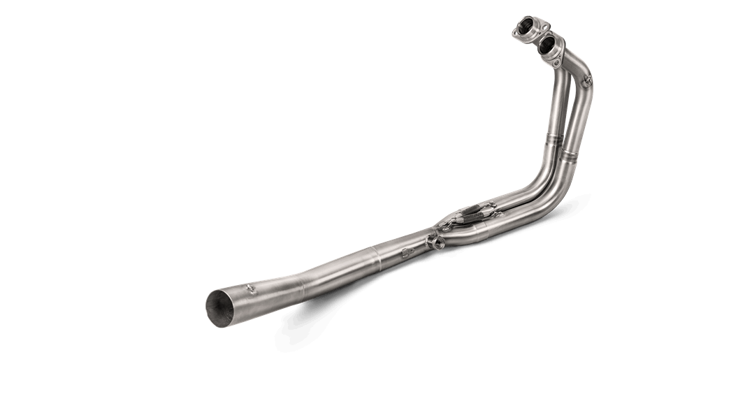 0fce853c-21f9-46e0-8b56-54b8829a0e50 Akrapovic Edelstahl Krümmer Optional Header (SS) für Kawasaki Ninja Z400 2019 - 2023