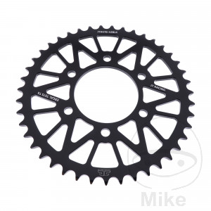 Alu-Kettenrad 43Z Teilung 520 schwarz JT Innendurchmesser 080 Lochkreis 104