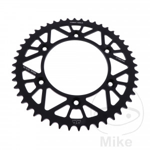 Alu-Kettenrad 48Z Teilung 520 schwarz JT Innendurchmesser 125 Lochkreis 150