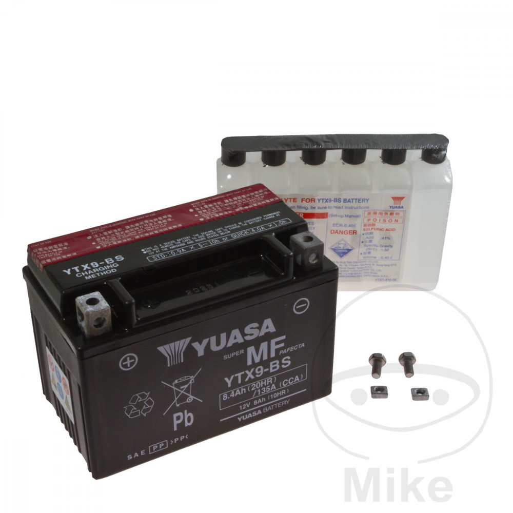 Batterie Motorrad YTX9-BS Yuasa Alternative: 0172 3653 3935