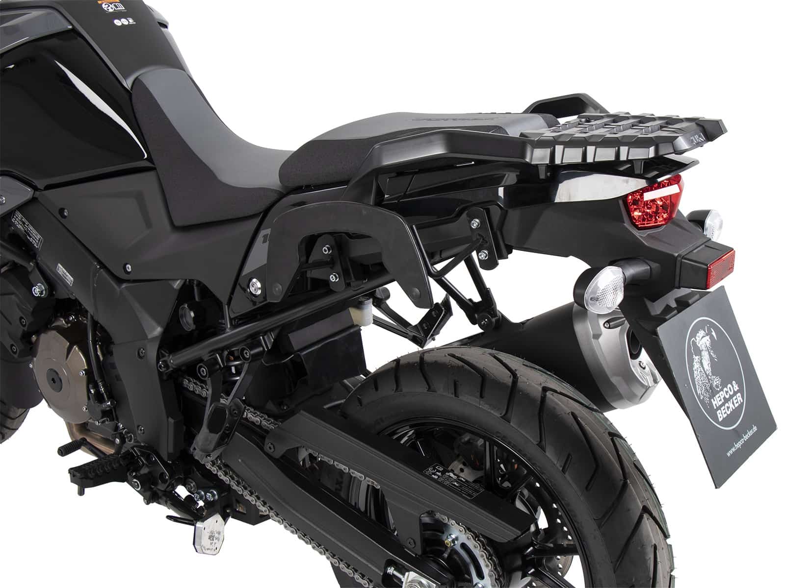 C-Bow Seitenträger schwarz für Suzuki V- Strom 1050 (2023-)