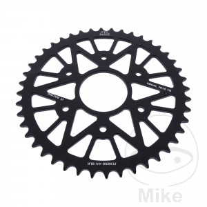 Alu-Kettenrad 44 Zähne Teilung 520 schwarz Innendurchmesser 063 Lochkreis 110