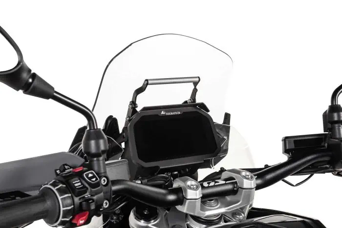 Touratech GPS Anbauadapter über Instrumente, höhenverstellbar für BMW R1300GS