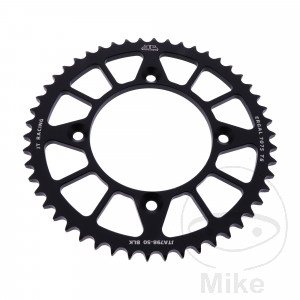 Alu-Kettenrad 50Z Teilung 428 schwarz JT Innendurchmesser 100 Lochkreis 120