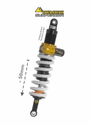 Touratech Suspension Tieferlegung (-50mm) für BMW F800GS (2008-2012) Typ Level2