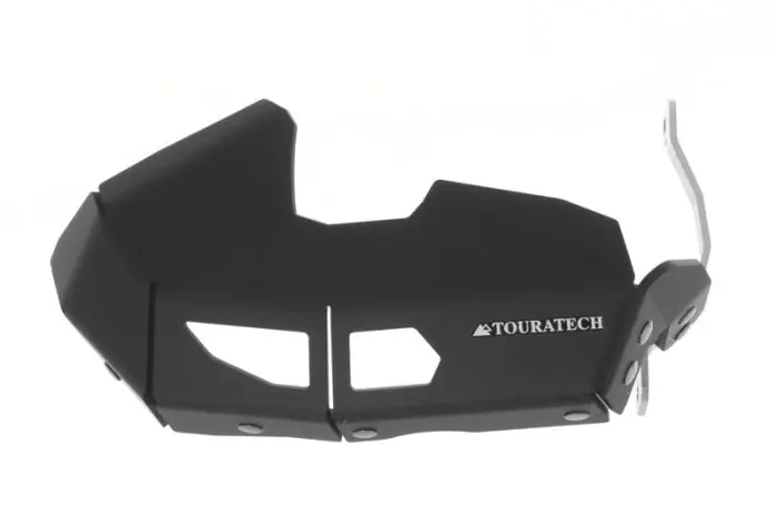 Zylinderschutz / Ventildeckelschutz Alu schwarz für BMW R1200RT R1200GS + Adventure 2010-2013
