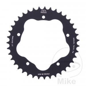 Alu-Kettenrad 39Z Teilung 525 schwarz für Kettenradträger 7585011