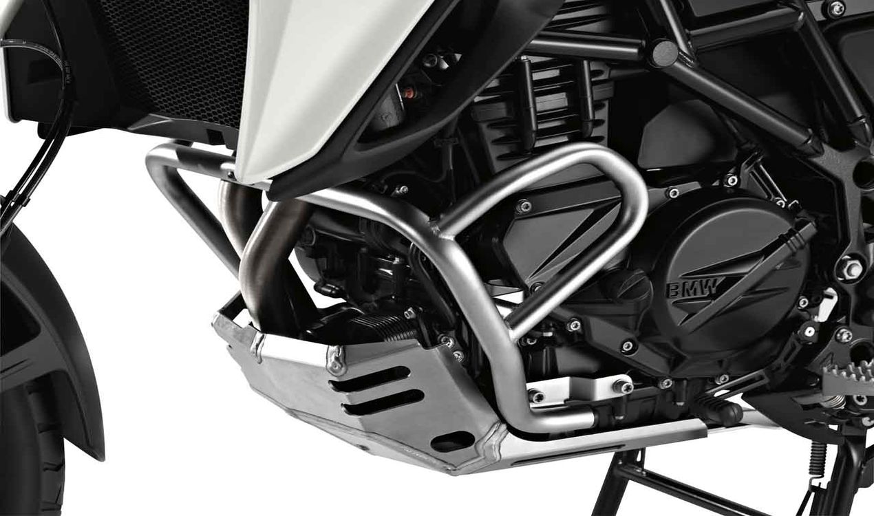 F_800_GS_Alpinweiss_3_uni_Motorschutzbuegel_A0179079 Original BMW Motorschutzbügel Sturzbügel links ohne Montageteile für K70 F700GS K72 F800GS