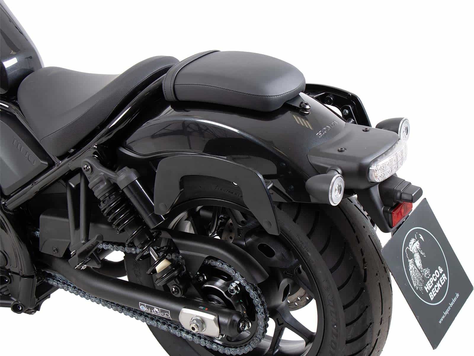 C-Bow Seitenträger schwarz für Honda CMX 1100 Rebel / DCT (2021-2024)