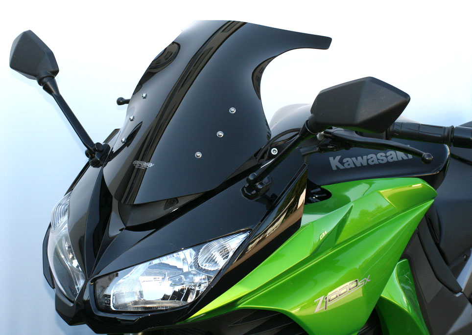 Z 1000 SX - Originalformscheibe "OM" 2011-2016 - schwarz