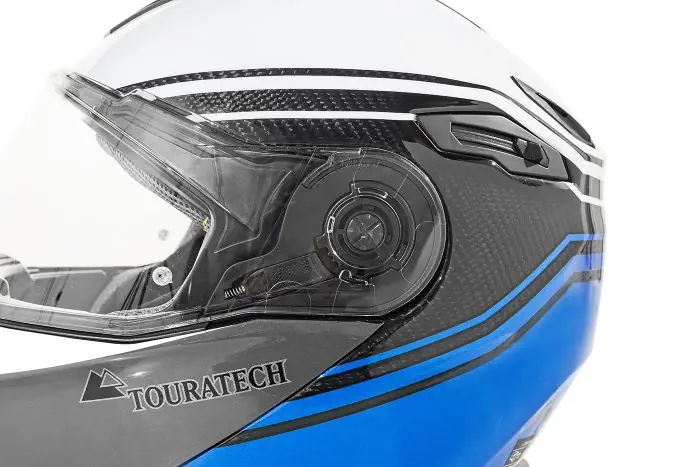 Umbau-Kit für Touratech Aventuro Traveller Visier klar inkl. Schrauben