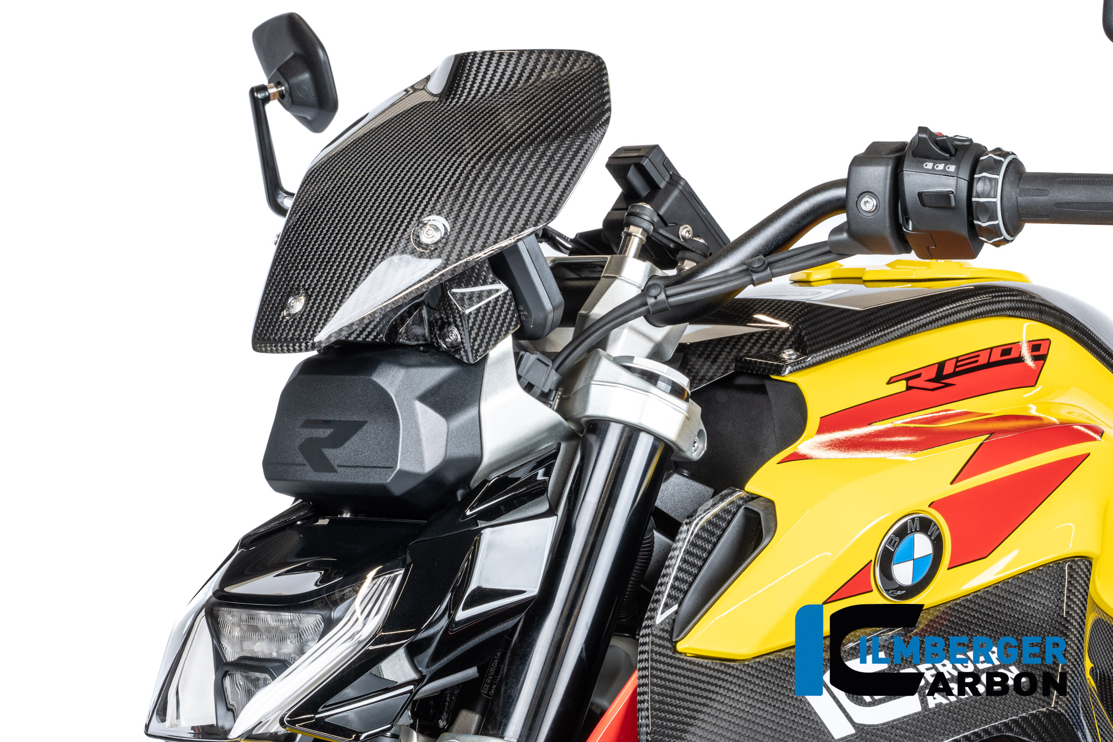 Windschild mit Halter Carbon glänzend BMW R 1300 R