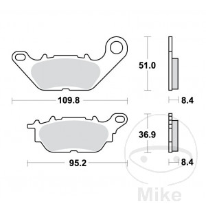 Bremsklotz Standard TRW Alternative: 7321995
