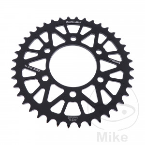 Alu-Kettenrad 40 Zähne Teilung 520 schwarz JT Innendurchmesser 080 Lochkreis 104