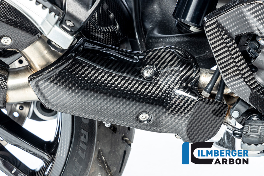 Auspuffhitzeschutz unten glänzend BMW R 1300 GS ab 2023