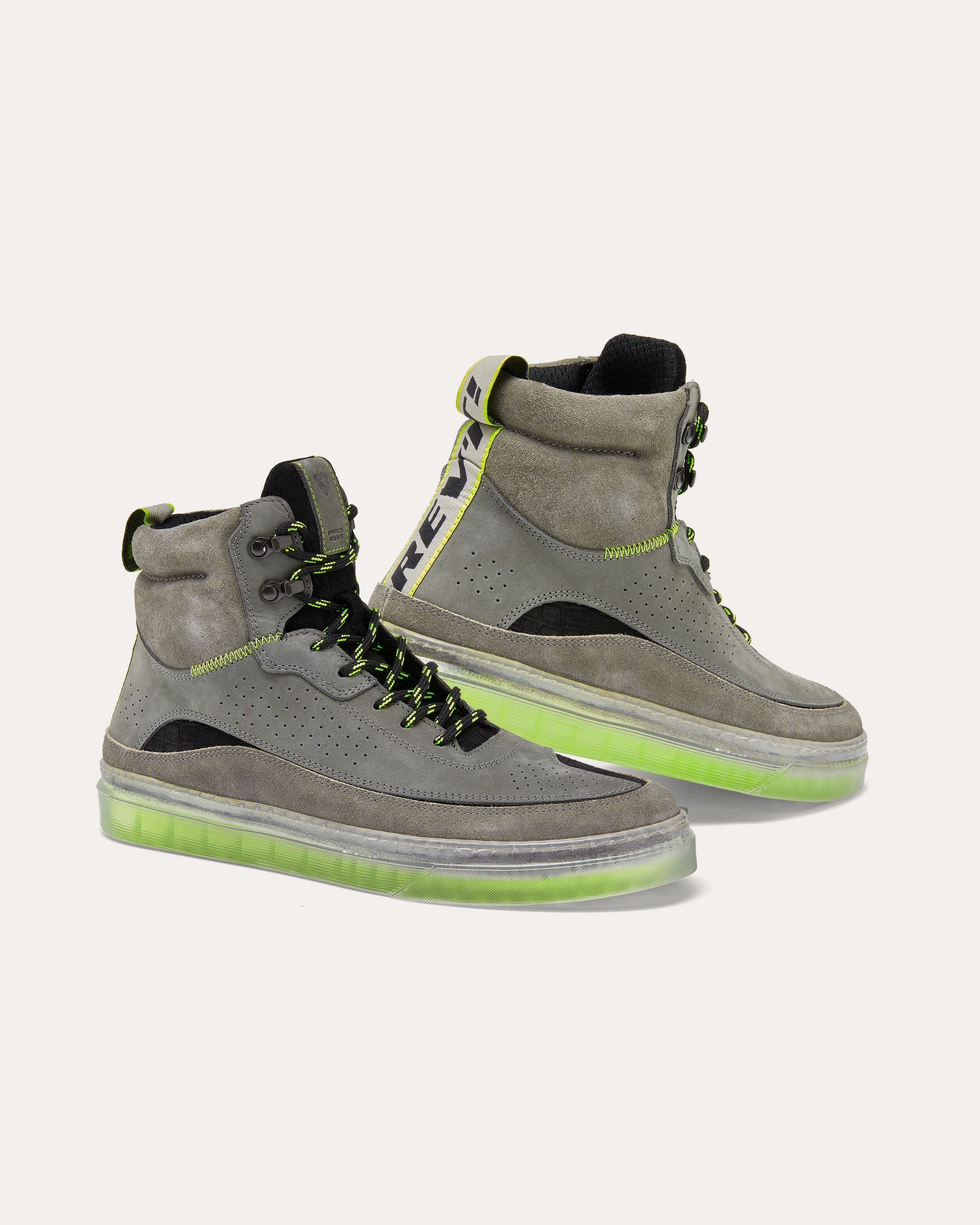 Schuhe Filter Grau-Neon Gelb 39 Standard