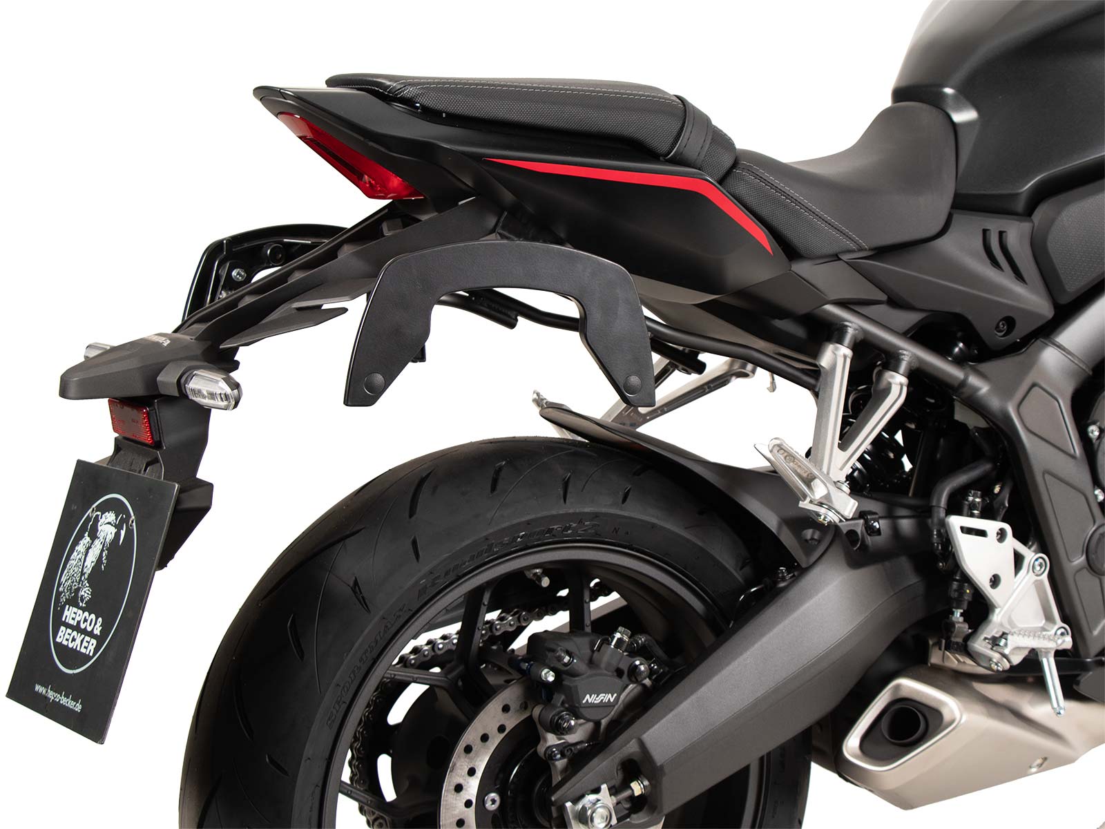 C-Bow Seitenträger schwarz für Honda CBR 650 R / E-Clutch (2024-)