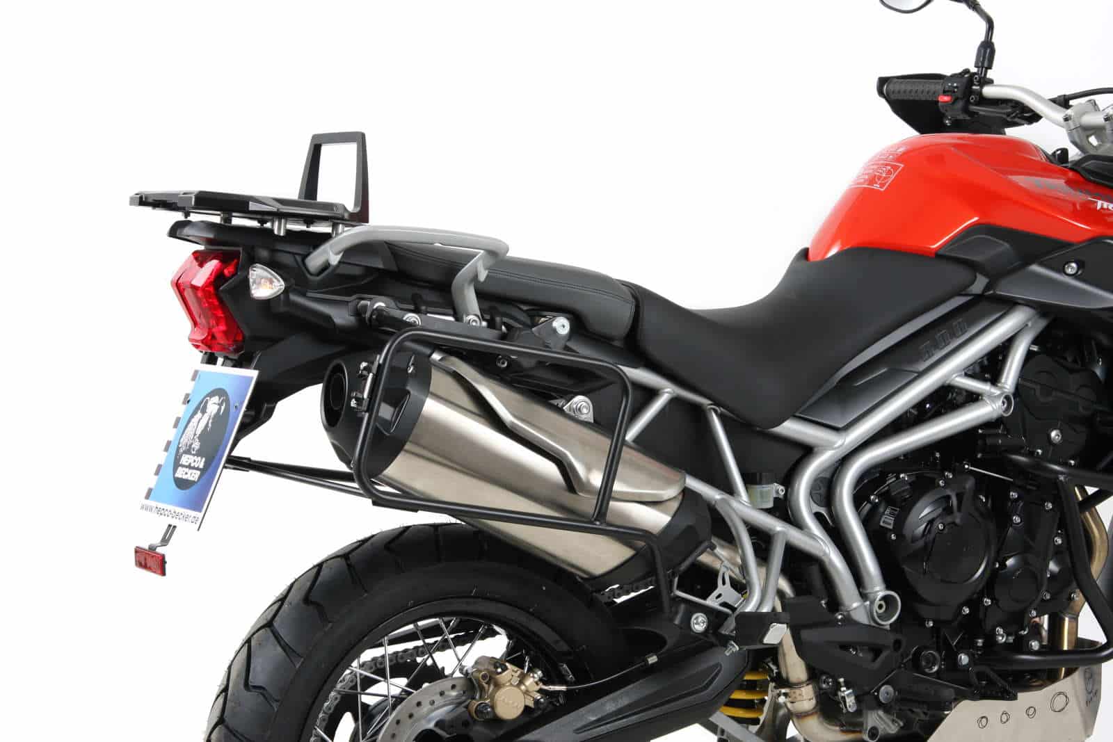 Seitenkofferträger Lock-it schwarz für Triumph Tiger 800/XC (2010-2014)