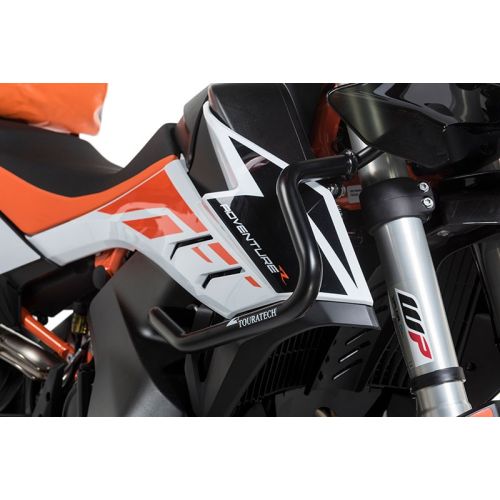 Verkleidungssturzbügel Edelstahl, schwarz für KTM 890 Adventure (-2022)/ 890 Adventure R (-2022)/ 790 Adventure/ 790 Adventure R (-2022)
