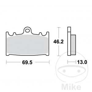 Bremsklotz Standard TRW Alternative: 7320021