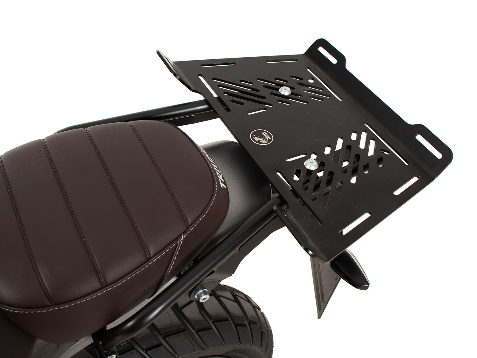 Gepäckbrückenverbreiterung schwarz für Triumph Scrambler 400 X (2024-)