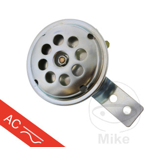 Hupe Motorrad 12V AC JMP silber 70 mm