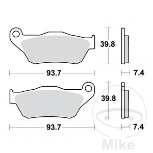 Bremsklotz Sinter Scooter TRW Alternative: 7323140