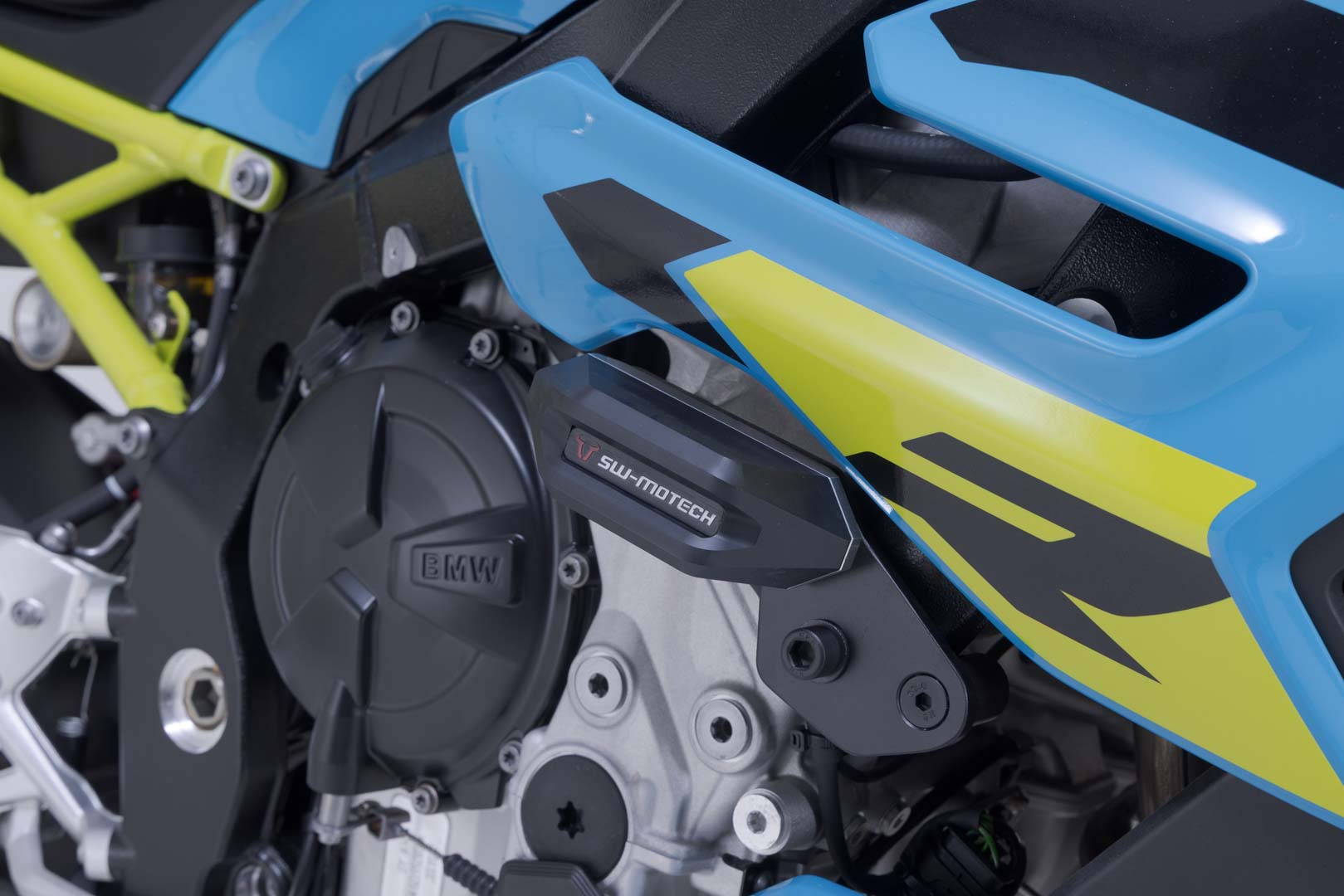 Sturzpad-Kit Schwarz. BMW S 1000 R (24-).