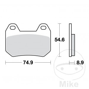 Bremsklotz Standard TRW Alternative: 7324064