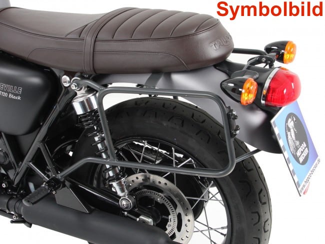 Seitenkofferträger festverschraubt chrom für Triumph Bonneville T 120/Black (2016-)