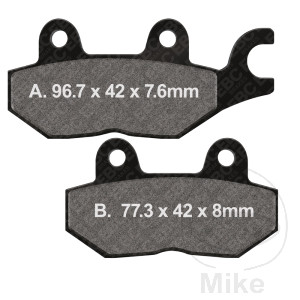 Bremsklotz Standard EBC Alternative: 7872237