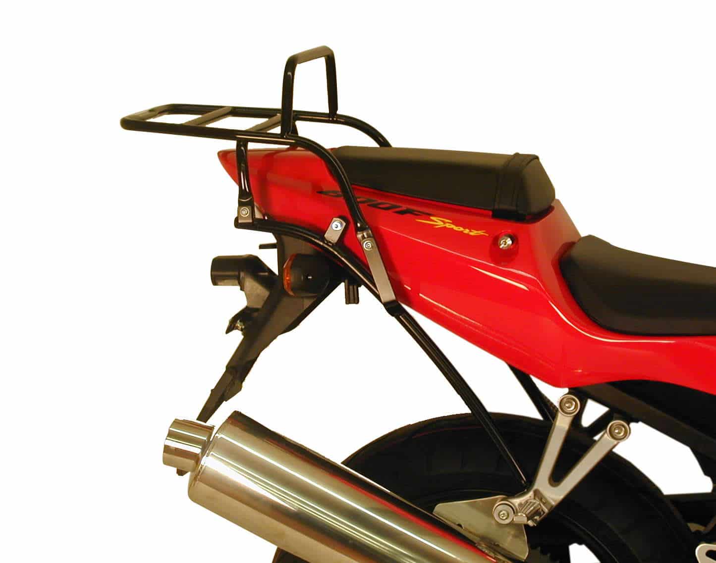 Rohrgepäckbrücke Topcaseträger schwarz für Honda CBR 600 F Sport (2001-2002)
