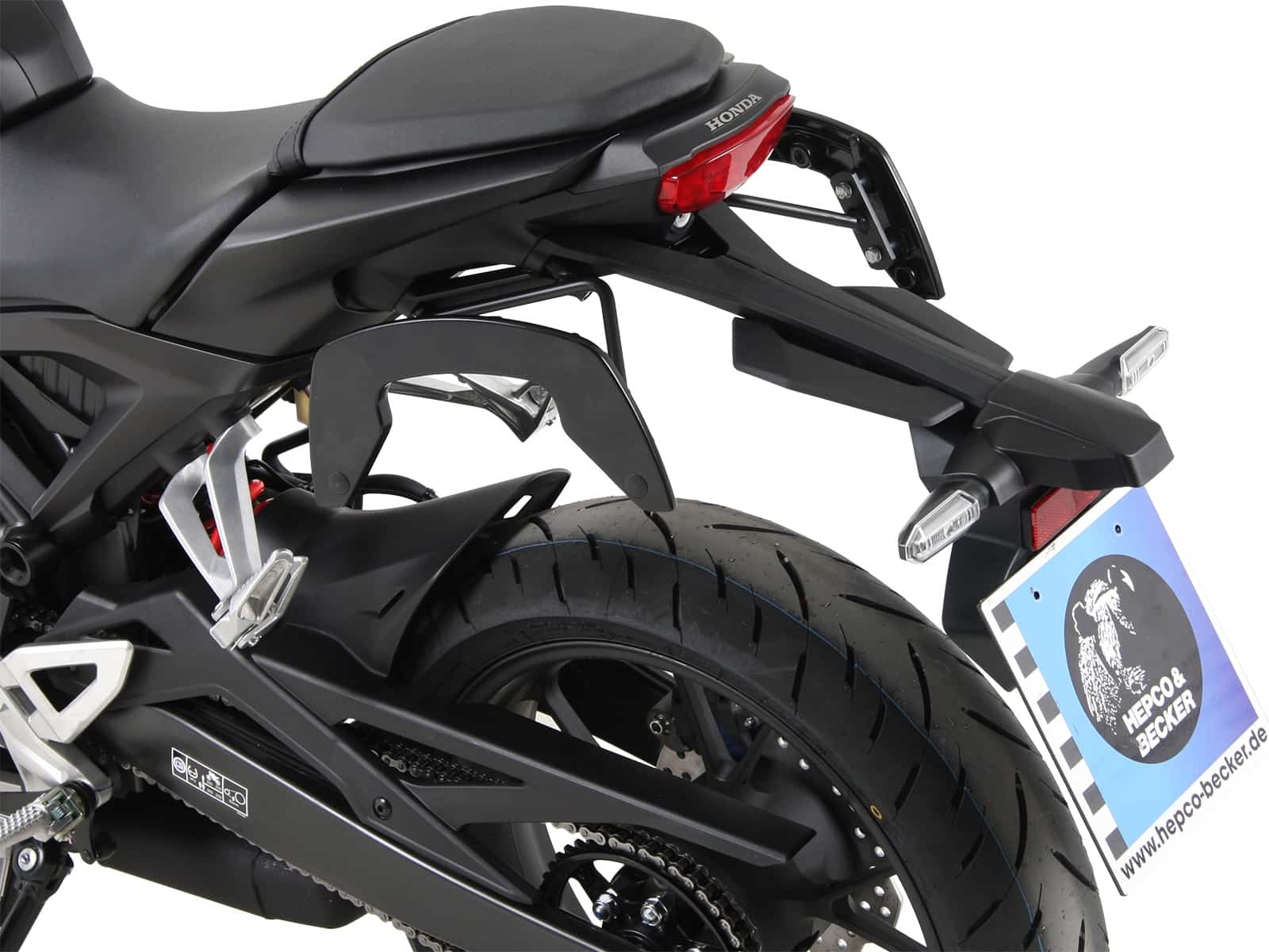 C-Bow Seitenträger schwarz für Honda CB 125 R (2018-2024)
