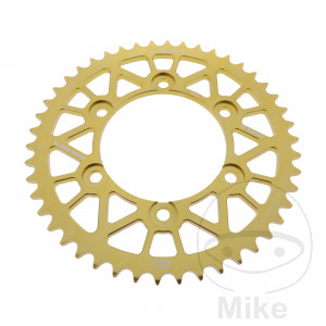 Alu-Kettenrad 46Z Teilung 525 gold JT Innendurchmesser 110 Lochkreis 130