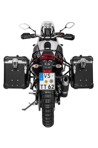 ZEGA Evo Koffersystem für Yamaha Ténéré 700 / World Raid - And-Black | 31/38 | Silber