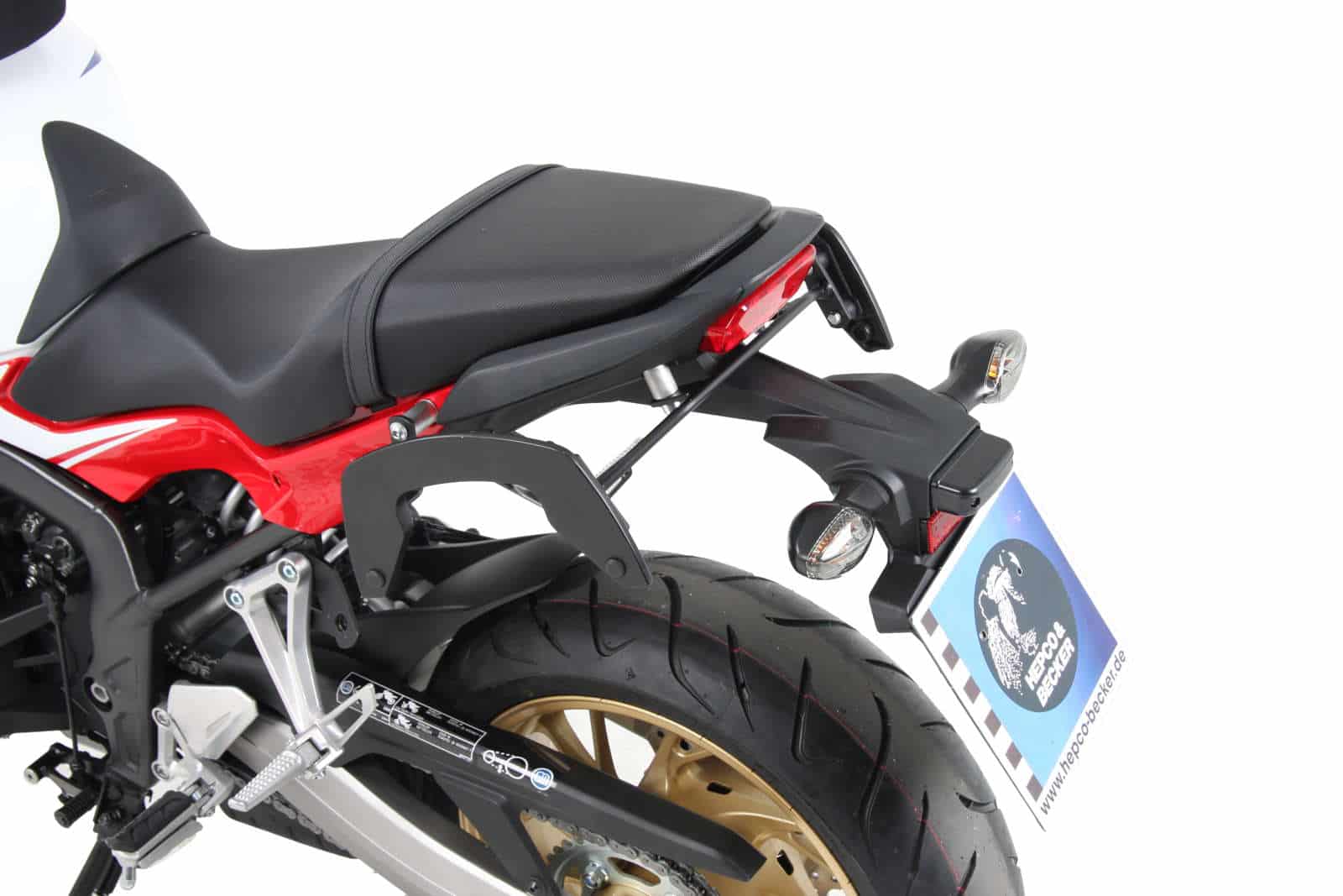 C-Bow Seitenträger schwarz für Honda CB 650 F (2014-2020)