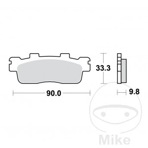 Bremsklotz Sinter Scooter TRW Alternative: 7323256
